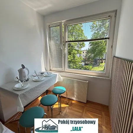 Δωμάτια σε οικογενειακή κατοικία W Mielnie 